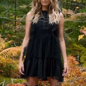 H&M smock boho dress